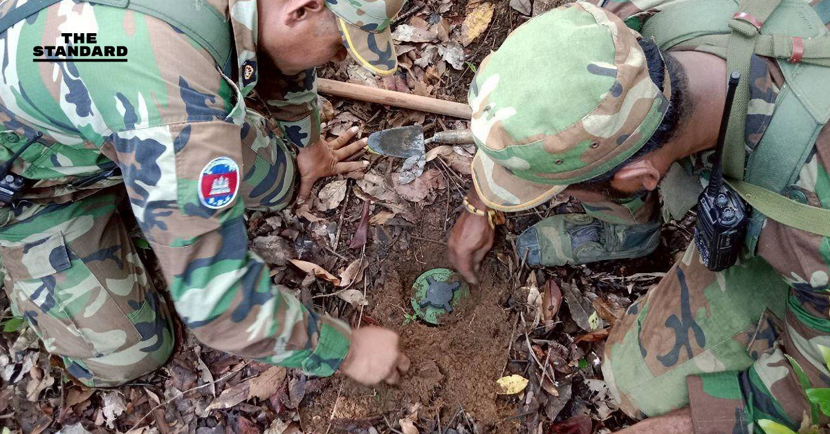 กองทัพภาคที่ 2 งัดหลักฐาน เรียกร้อง กัมพูชาหยุดวางทุ่นระเบิด