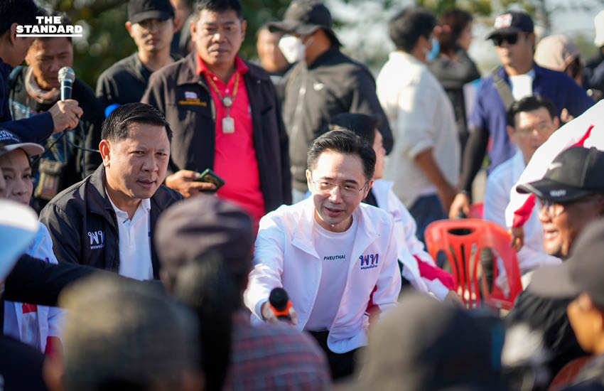 2 แคนดิเดตนายกฯ เพื่อไทย ยศชนัน-จุลพันธ์ เยือน อยุธยาฟังปัญหาน้ำท่วมซ้ำซาก สินค้าเกษตรราคาตก 3