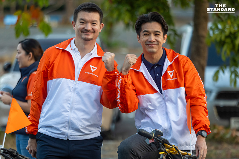 ‘ชัยธวัช’ นำทีมพรรคประชาชน ปั่นจักรยานสมัคร สส. เชียงใหม่ 10 เขต ชูธงขจัดทุนเทา-กวาดที่นั่งภาคเหนือ 3