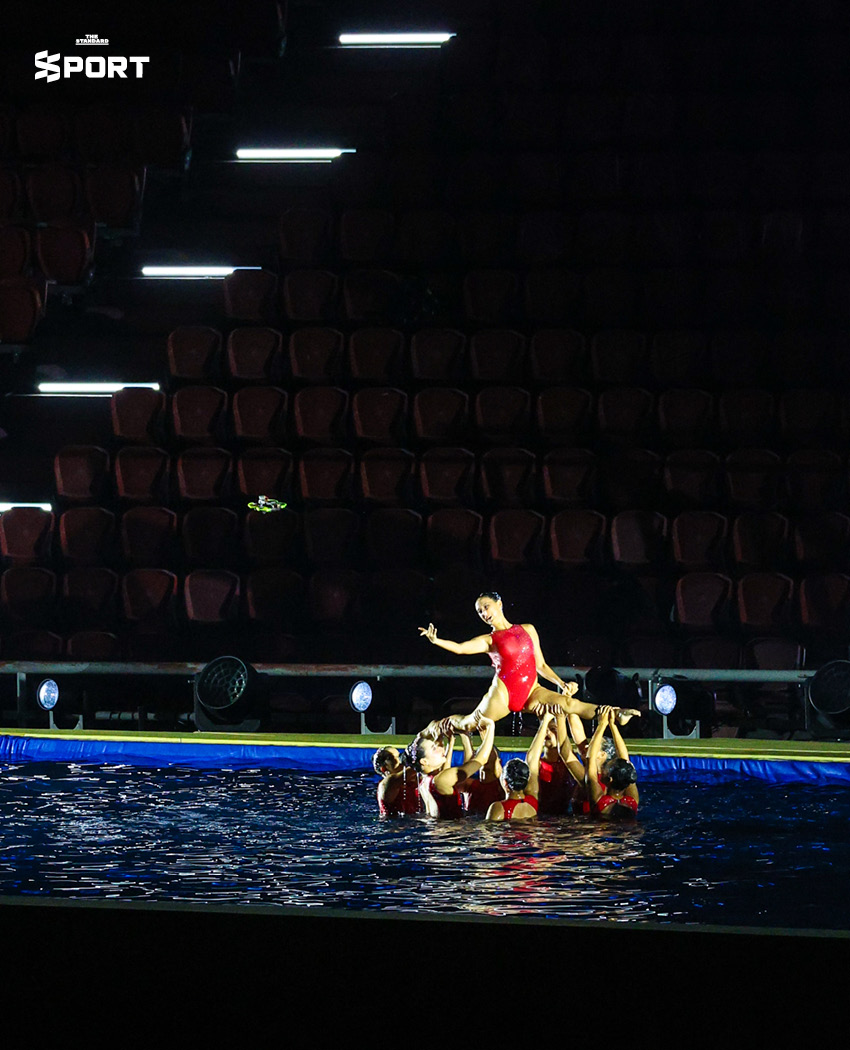 ประมวลภาพโชว์ในพีธีเปิดซีเกมส์ 2025 ที่รวมศิลปะ ดนตรี สายน้ำ และมวยไทยเป็นหนึ่งเดียว 22