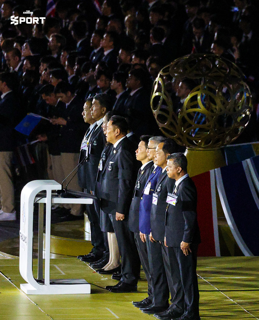 ประมวลภาพโชว์ในพีธีเปิดซีเกมส์ 2025 ที่รวมศิลปะ ดนตรี สายน้ำ และมวยไทยเป็นหนึ่งเดียว 8