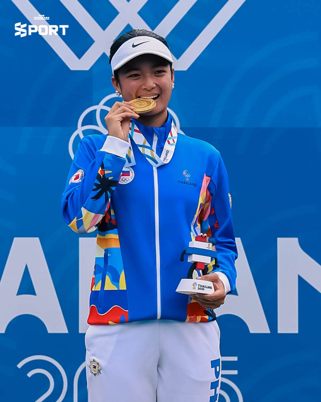 อเล็กซานดร้า เอียลา ภูมิใจกับการคว้าทองหญิงเดี่ยวเทนนิส ซีเกมส์ครั้งแรก 14