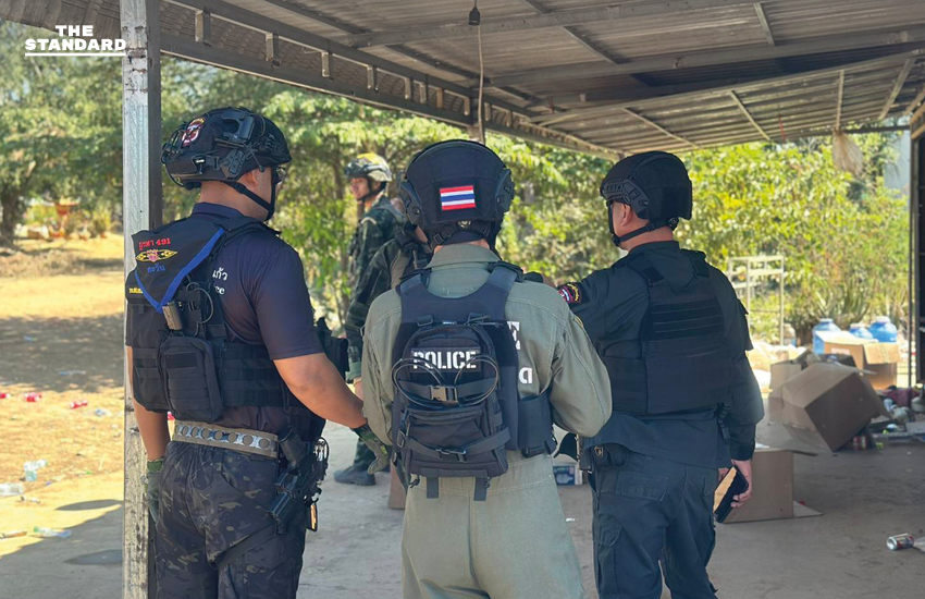 ตร. ปูพรมเคลียร์พื้นที่ส่วนหลัง ชายแดนไทย-กัมพูชา ระดม EOD เก็บกู้วัตถุระเบิดตกค้าง เตือนประชาชน ‘ห้ามแตะต้อง’ วัตถุต้องสงสัย 3