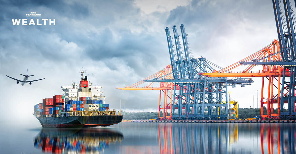 EXIM BANK เตือนส่งออกไทยปีหน้า ‘อาจโตเหลือ 0%’ ประเมินเงินบาทแข็งค่า 1 บาท ฉุดกำไรผู้ส่งออก 2%