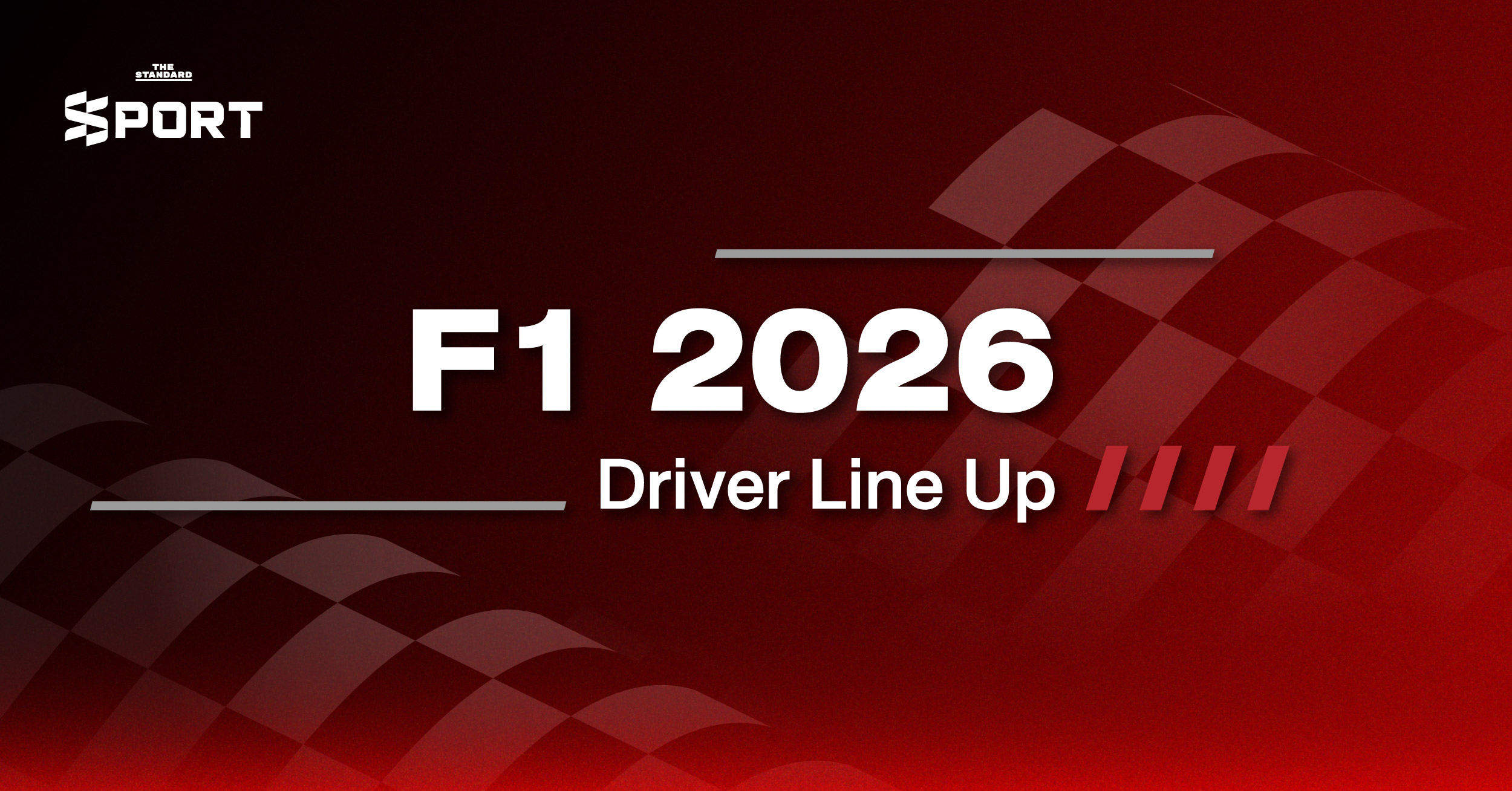 Driver Line Up ** F1 2026** 1