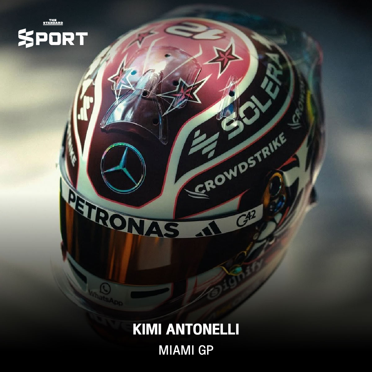 รวมดีไซน์หมวก F1 รุ่นพิเศษ ฤดูกาล 2025 12