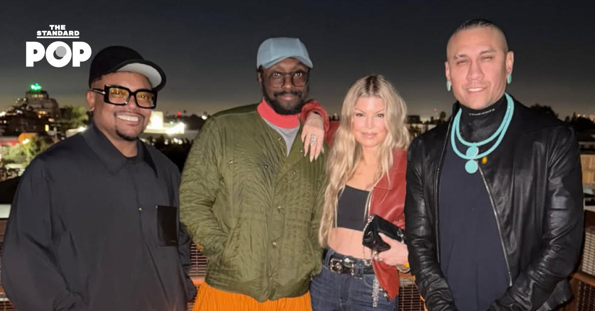 Fergie กลับมารียูเนียนกับ Black Eyed Peas อีกครั้งเพื่อเฉลิมฉลองวันสำคัญของวง