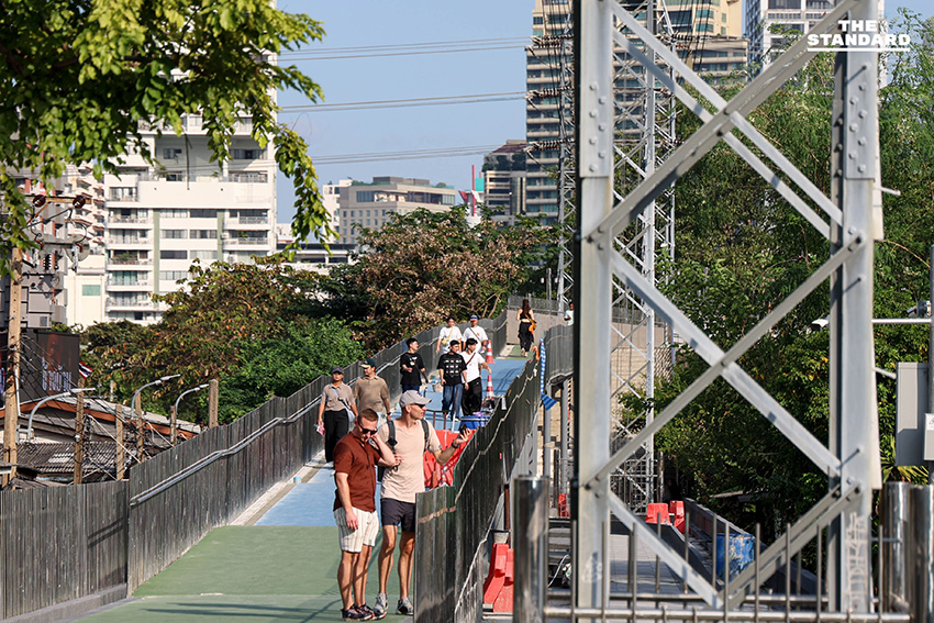 เปิดทดลองใช้ ‘ สะพานเขียว’ เชื่อม สวนลุม-สวนเบญจกิติ ระหว่างปรับปรุงโฉมใหม่ 1