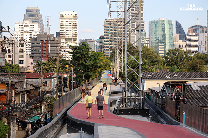 เปิดทดลองใช้ ‘ สะพานเขียว’ เชื่อม สวนลุม-สวนเบญจกิติ ระหว่างปรับปรุงโฉมใหม่ 4