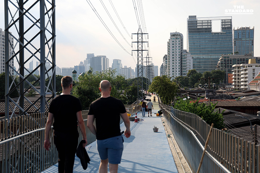 เปิดทดลองใช้ ‘ สะพานเขียว’ เชื่อม สวนลุม-สวนเบญจกิติ ระหว่างปรับปรุงโฉมใหม่ 5