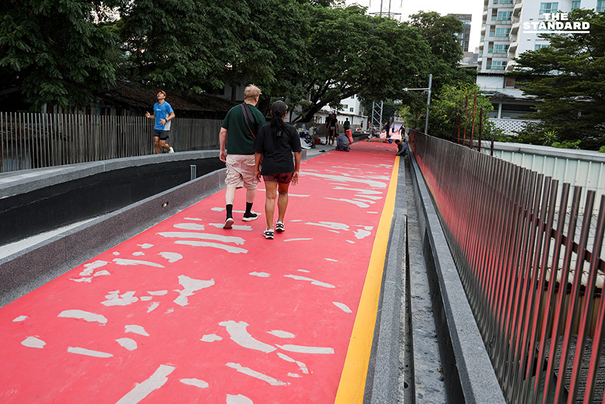 เปิดทดลองใช้ ‘ สะพานเขียว’ เชื่อม สวนลุม-สวนเบญจกิติ ระหว่างปรับปรุงโฉมใหม่ 9