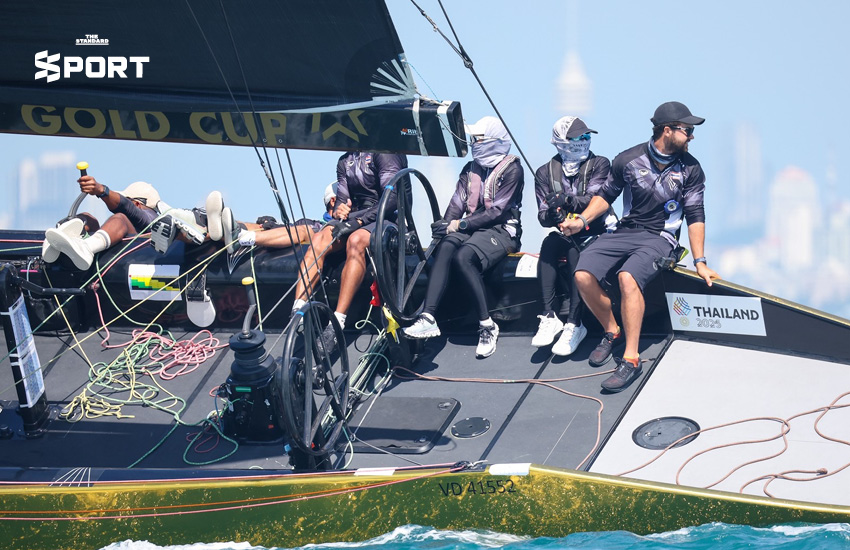 พระราชินีนำทัพเรือใบไทย รั้งจ่าฝูงวันแรก ซีเกมส์ 2025 1