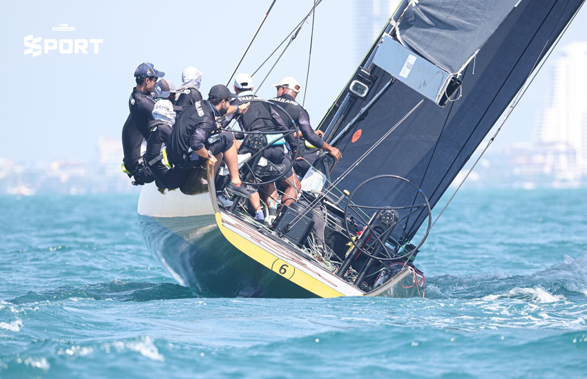 พระราชินีนำทัพเรือใบไทย รั้งจ่าฝูงวันแรก ซีเกมส์ 2025 3