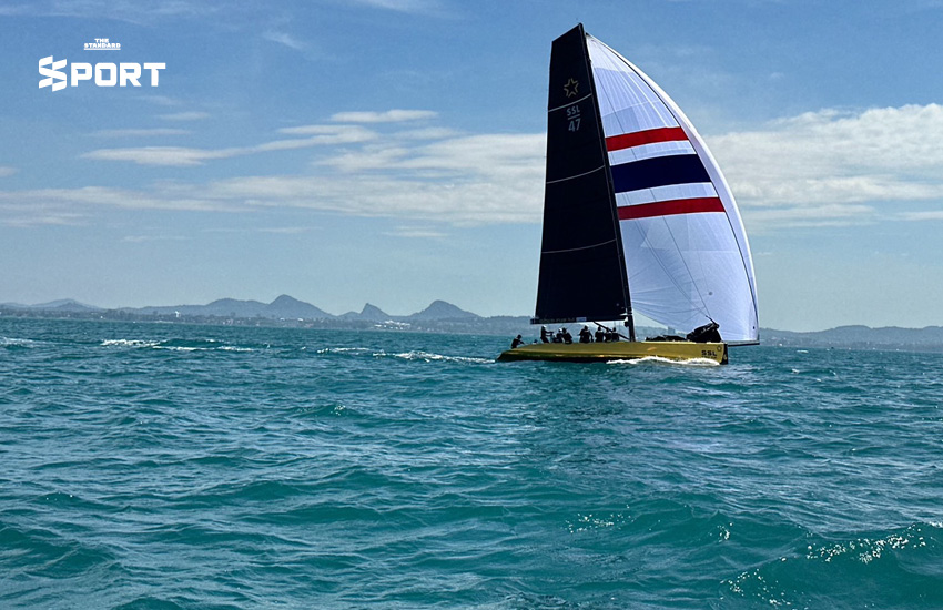 พระราชินีนำทัพเรือใบไทย รั้งจ่าฝูงวันแรก ซีเกมส์ 2025 4