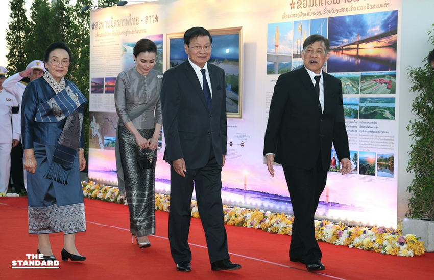 ในหลวง พระราชินี เสด็จฯไปทรงเปิดสะพานมิตรภาพไทย-ลาว แห่งที่ 5 บึงกาฬ-บอลิคำไซ 3