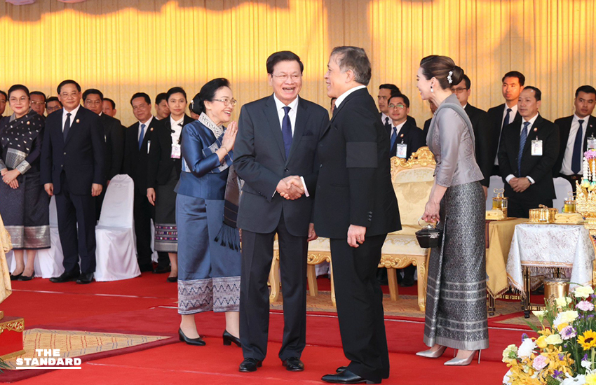 ในหลวง พระราชินี เสด็จฯไปทรงเปิดสะพานมิตรภาพไทย-ลาว แห่งที่ 5 บึงกาฬ-บอลิคำไซ 6