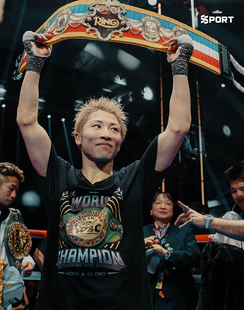 นาโอยะ อิโนอุเอะ นักมวยคนแรกที่ป้องกันแชมป์ The Ring 4 ไฟต์ภายในปีเดียวในรอบ 42 ปี 1