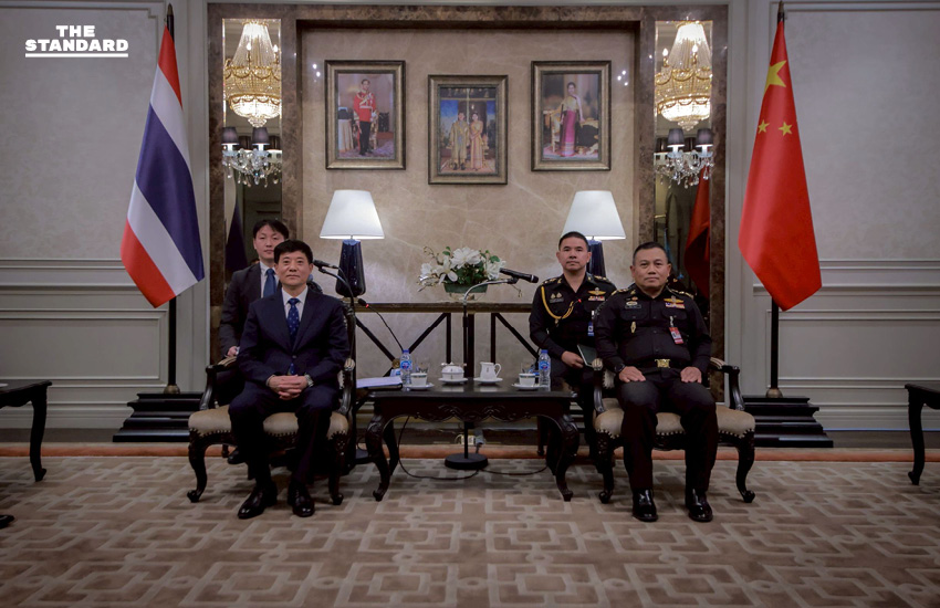 ‘หลิว จงอี้’ เข้าพบผู้แทน ผบ.ทบ. หารือแผนเชิงรุก สกัดกั้นสแกมเมอร์ข้ามชาติ 2