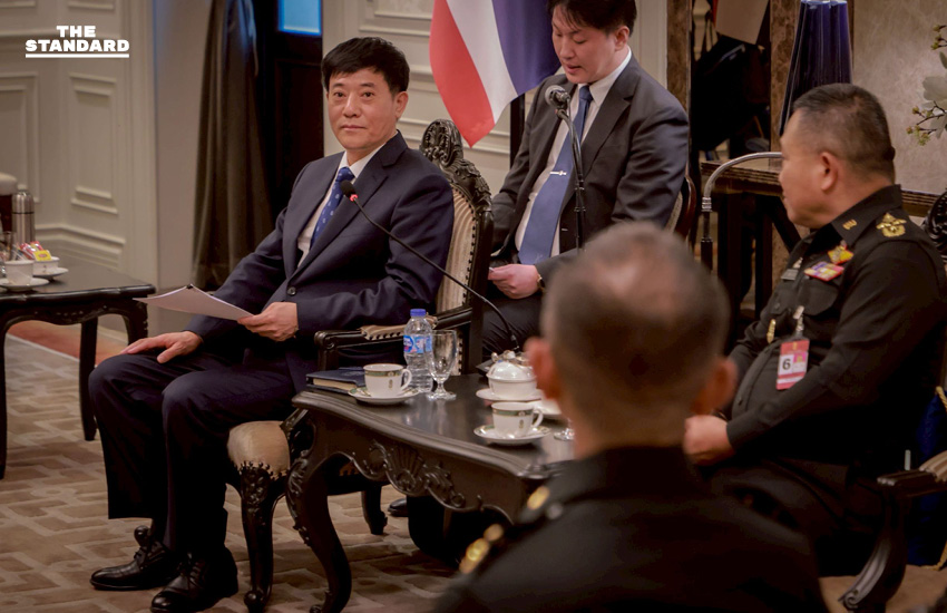 ‘หลิว จงอี้’ เข้าพบผู้แทน ผบ.ทบ. หารือแผนเชิงรุก สกัดกั้นสแกมเมอร์ข้ามชาติ 4