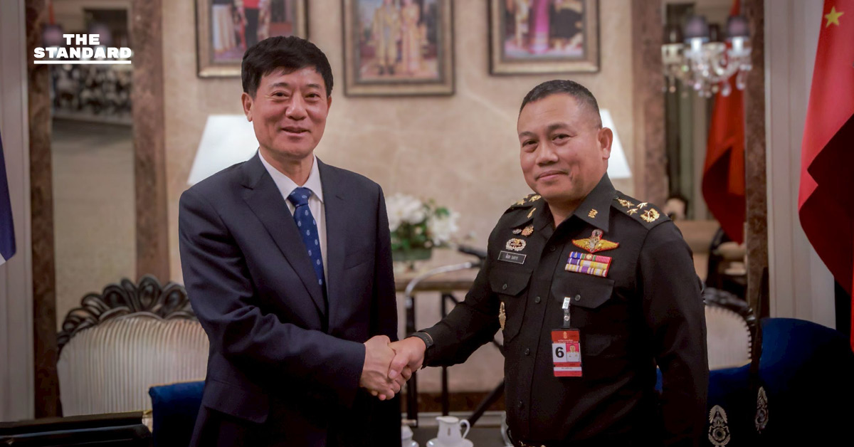 ‘หลิว จงอี้’ เข้าพบผู้แทน ผบ.ทบ. หารือแผนเชิงรุก สกัดกั้นสแกมเมอร์ข้ามชาติ