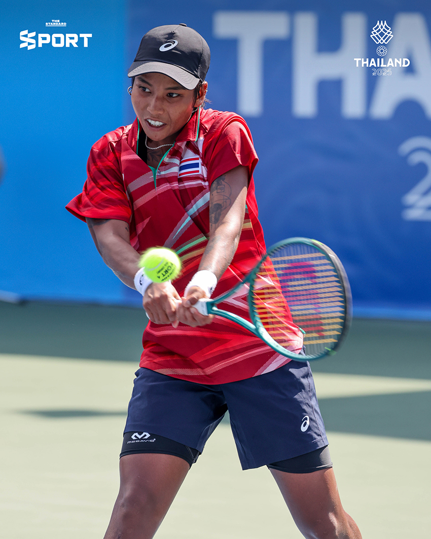 ไหม-มนัญชญา สว่างแก้ว สู้สุดใจ ก่อนพ่าย อเล็กซานดรา เอียลา มือวาง 1 คว้าเงินเทนนิสหญิงเดี่ยว ซีเกมส์ ครั้งที่ 33 1