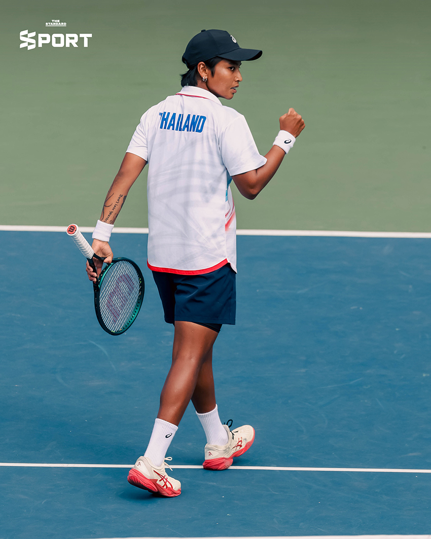 ไหม-มนัญชญา สว่างแก้ว สู้สุดใจ ก่อนพ่าย อเล็กซานดรา เอียลา มือวาง 1 คว้าเงินเทนนิสหญิงเดี่ยว ซีเกมส์ ครั้งที่ 33 3