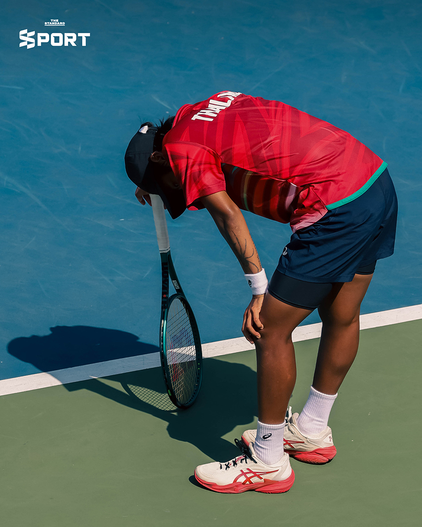 ไหม-มนัญชญา สว่างแก้ว สู้สุดใจ ก่อนพ่าย อเล็กซานดรา เอียลา มือวาง 1 คว้าเงินเทนนิสหญิงเดี่ยว ซีเกมส์ ครั้งที่ 33 9