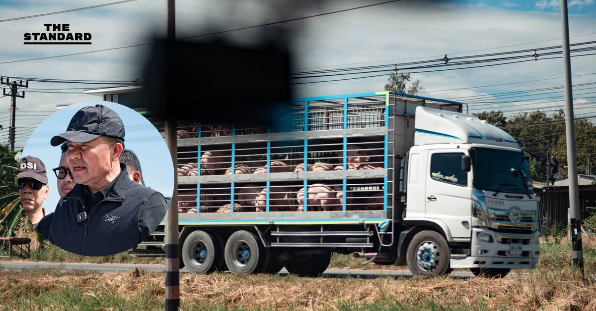 รมช. อุตสาหกรรม ตรวจโรงงานสุกรหมื่นล้าน ชลบุรี ปล่อยน้ำเสียเกินกำหนด กระทบชุมชน