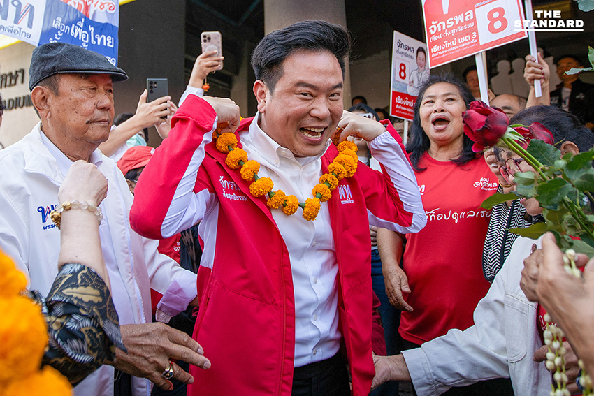 รับสมัคร สส. เชียงใหม่วันแรกคึกคัก ‘ประชาชน-เพื่อไทย’ จัดทัพใหญ่ชน ‘กล้าธรรม’ 5