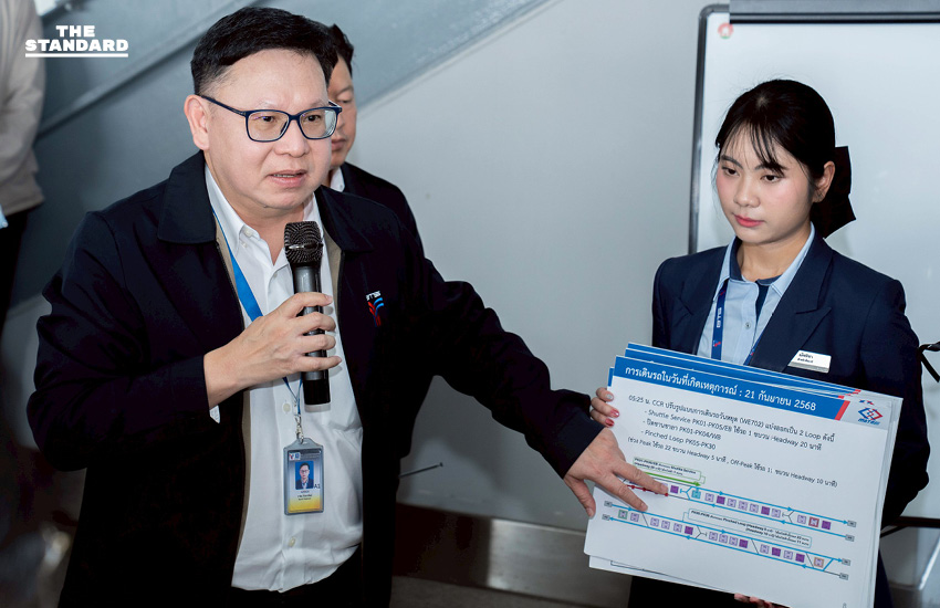 Based on the Khaosod/Thairath spacing rule (adding a space before proper nouns that follow a verb), this headline already conforms. There are no instances of a proper noun directly following a verb that would require an additional space. Heres the analysis: * รถไฟฟ้า MRT สายสีชมพู - This is a proper noun phrase, but its the subject at the beginning, not following a verb. * กลับมาเปิด (verb) - What follows is เต็มระบบ (fully operational), which is not a proper noun, and 4 ธ.ค.นี้ (this Dec 4th), which is a date, not a proper noun in the context that triggers this specific spacing rule (e.g., a persons name, a place, an organization). * ซ่อม (verb) - What follows is รางจ่ายไฟ (power rail), which is a common noun, not a proper noun. Therefore, the headline remains unchanged: **รถไฟฟ้า MRT สายสีชมพู กลับมาเปิดเต็มระบบ 4 ธ.ค.นี้ หลังซ่อมรางจ่ายไฟสำเร็จ** 5