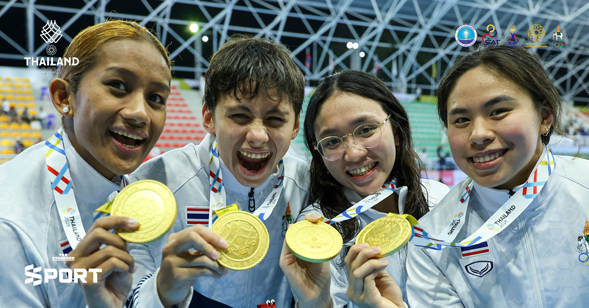 แพสชั่นและทีมเวิร์ค เบื้องหลังความสำเร็จ ผลัดฟรีสไตล์ 200 เมตรหญิง