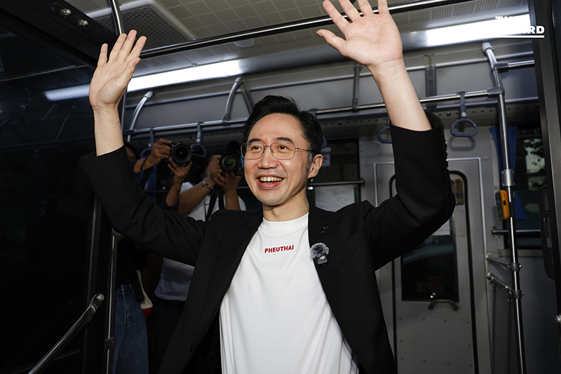 ประมวลภาพจับเบอร์ สมัคร สส.กทม.วันแรก บรรยากาศคึกคัก 7