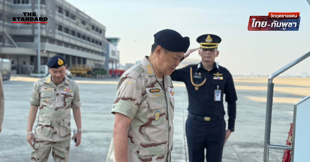 นายกฯ บิน 3 จังหวัดอีสานใต้ ปฏิบัติภารกิจติดตามสถานการณ์ชายแดนไทย-กัมพูชา เผยฝ่ายความมั่นคงรายงานสถานการณ์เรียบร้อยดี