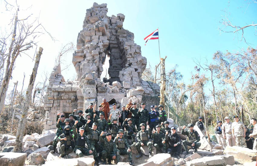 นายกฯ ขึ้นปราสาทตาควาย-เนิน 350 ตรวจเยี่ยมให้กำลังใจทหาร ย้ำพื้นที่แห่งความภาคภูมิใจของคนไทย 4