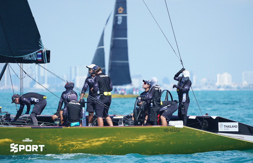 สมเด็จพระนางเจ้าฯ พระบรมราชินี นำทีมเรือใบไทย Keelboat SSL47 คว้าเหรียญทองซีเกมส์ 33 4