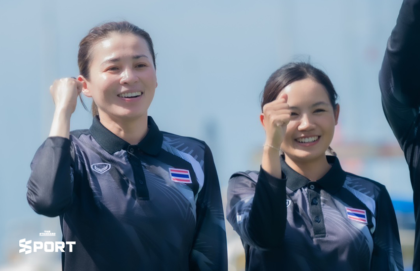 พระราชินีฯ ทรงร่วมทดสอบสนามแข่งเรือใบ ในนามทีมชาติไทย 1