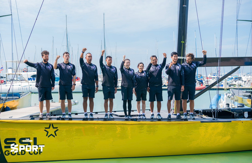 พระราชินีฯ ทรงร่วมทดสอบสนามแข่งเรือใบ ในนามทีมชาติไทย 6