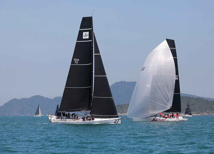 พระราชินีทรงนำทีมเรือใบ ‘วายุ’ เข้าเส้นชัยอันดับ 1 ในเรซที่ 2 ศึก ภูเก็ตคิงส์คัพรีกัตต้า ครั้งที่ 37 6