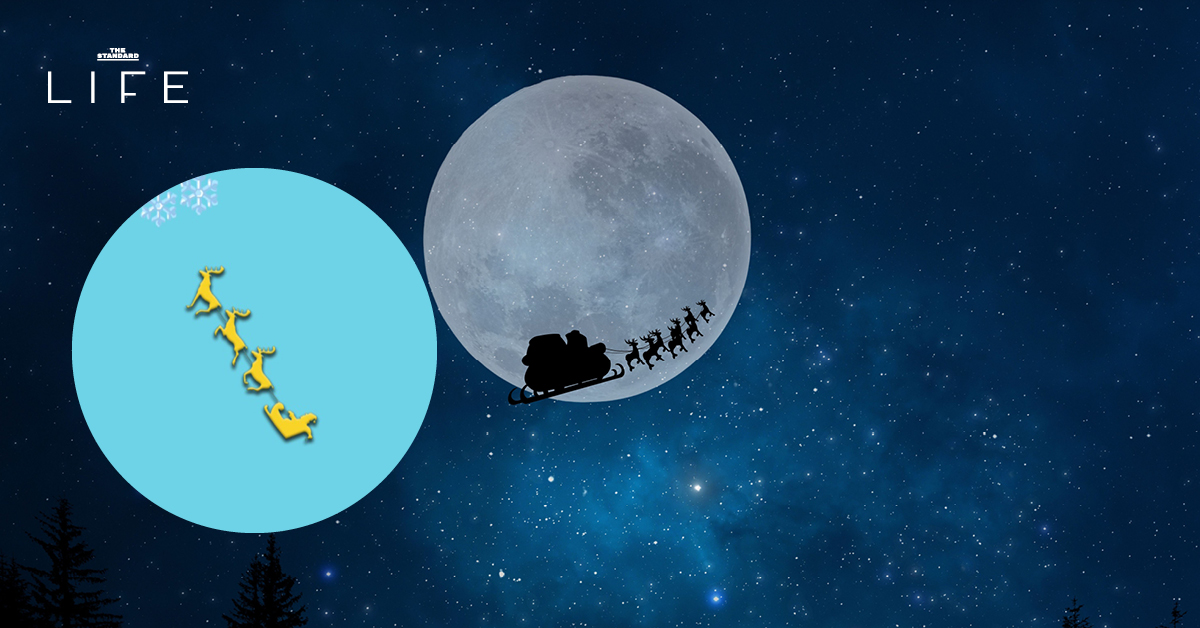 ‘SANTA1’ ออกเดินทางแล้ว เที่ยวบินของ Santa Claus เริ่มภารกิจคริสต์มาส
