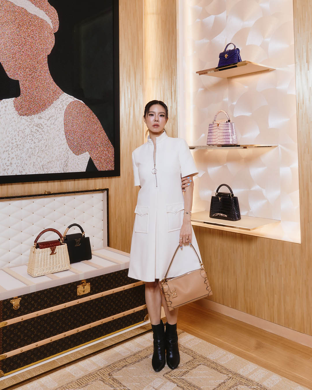STARS AT LV PARAGON เหล่าคนดังที่งานเปิดร้านใหม่สำหรับผู้หญิง 7
