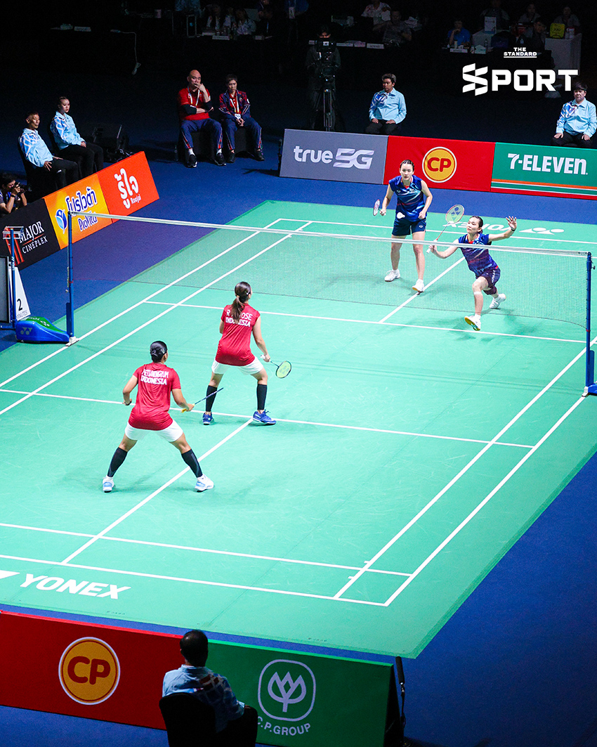 ทีมแบดมินตันหญิงไทย รวมใจสู้จนคว้าเหรียญทอง ซีเกมส์ 2025 11