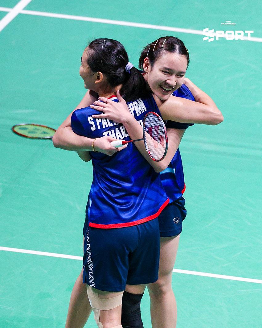 ทีมแบดมินตันหญิงไทย รวมใจสู้จนคว้าเหรียญทอง ซีเกมส์ 2025 12