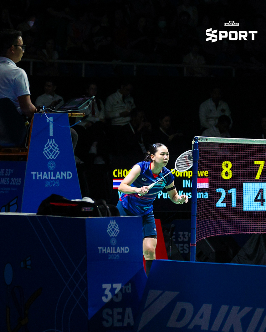 ทีมแบดมินตันหญิงไทย รวมใจสู้จนคว้าเหรียญทอง ซีเกมส์ 2025 13