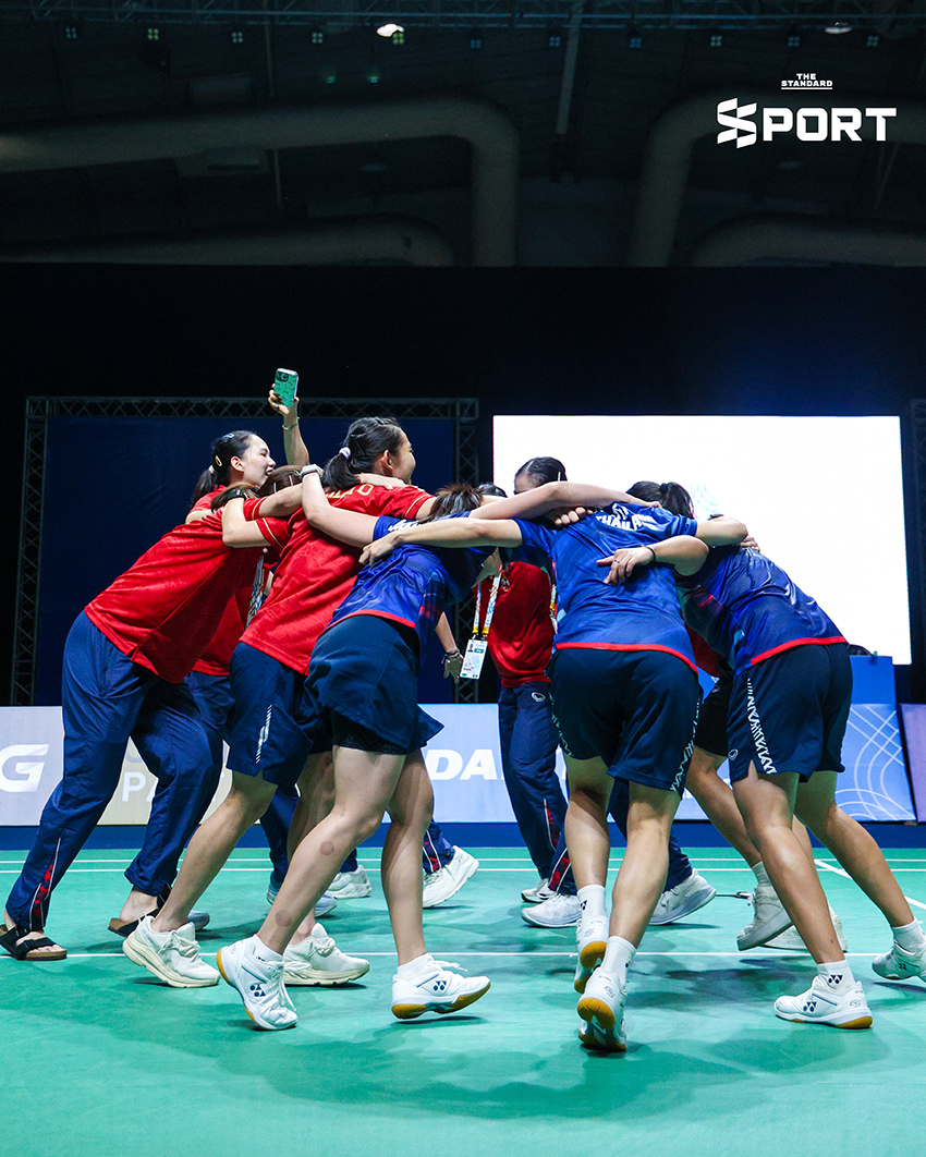 ทีมแบดมินตันหญิงไทย รวมใจสู้จนคว้าเหรียญทอง ซีเกมส์ 2025 16