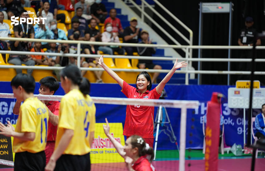 ทีมตะกร้อ 4 คนหญิงไทย คว้าเหรียญทองซีเกมส์สมัยที่ 3 ติดต่อกัน 4