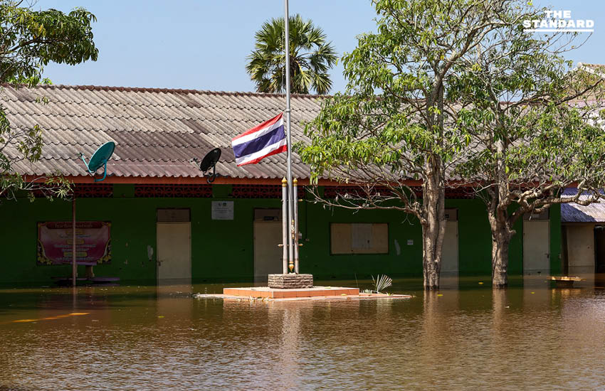 สำรวจ อ.เทพา จ.สงขลา น้ำท่วมก่อน แต่ลดทีหลัง 10