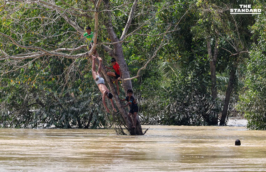 สำรวจ อ.เทพา จ.สงขลา น้ำท่วมก่อน แต่ลดทีหลัง 2