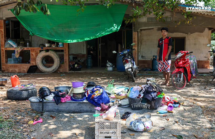 สำรวจ อ.เทพา จ.สงขลา น้ำท่วมก่อน แต่ลดทีหลัง 4