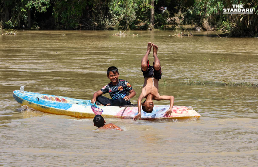 สำรวจ อ.เทพา จ.สงขลา น้ำท่วมก่อน แต่ลดทีหลัง 7