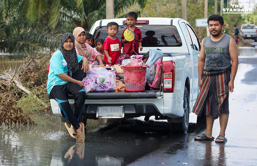 สำรวจ อ.เทพา จ.สงขลา น้ำท่วมก่อน แต่ลดทีหลัง 8